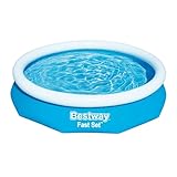 Bestway Fast Set Aufstellpool ohne Pumpe Ø 305 x 76 cm, blau, rund