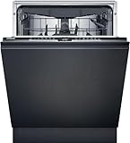 Siemens SN73EX02CE Geschirrspüler iQ300, vollintegrierte Spülmaschine mit Besteckschublade, 60 cm, HomeConnect, varioSpeed Plus, sideLight, flexKörbe, varioScharnier