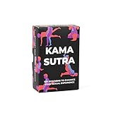 Gift Republic - Kama Sutra Karten | Kamasutra Spiele für Erwachsene | Sex Kartenspiel für Paare | 100 Spielkarten mit unterschiedlichen Stellungen | Geschenk an Weihnachten, Valentinstag, Geburtstag