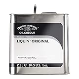 Winsor & Newton 3056751 Ölmalmittel, Liquin Original, 2,5 L Flasche, flüssiges Malmittel auf Alkydbasis, halbiert die Trocknungszeit von Ölfarben, steigert die Transparenz, schützt vor Vergilbung