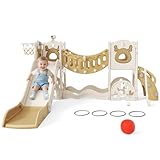 Kinder Schaumstoff bausteine, Softbausteine Klettern Kinder Montessori Spielzeug Indoor-Spaß, Riesenbausteine zum Klettern & Toben (Sechsteiliges Set - Schwamm + Stoffbezug - Macaron)