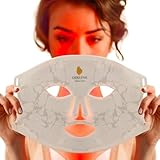 ODELYNE® Adara Lite – LED Gesichtsmaske Lichttherapie, Lichttherapie Maske mit reiner Infrarot 850nm und Rotlicht, Red Light Therapy für Anti Falten und Hautpflege, zielt auf Feine Linien