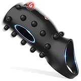 YcsLust Penisring Vibratoren mit 10 Intensive Vibrationsmodi,Elektrische Penis Trainer Vibrator,verstellbarer Penisring,Männliches Spielzeug für Paare