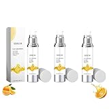 Vitamin C Serum Gesicht,Hochdosiertes Anti-Aging Gesichtsserum mit Hyaluronsäure&Vitamin C-Reduziert Falten & Feine Linien,Tiefe Feuchtigkeit-Vegan & Naturkosmetik für Straffere Haut (3pc, 150ml)
