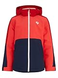 Ziener Kinder ALUCK Ski-Jacke/Winterjacke | warm, atmungsaktiv, wasserdicht, fiery red, 152