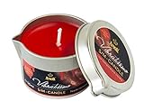 Vibratissimo S/M Kerze 'Burning Red', Niedertemperaturkerze in Rot