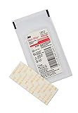 Nutwell 3M Steri-Strip verstärkte Hautverschlüsse, 6 mm x 75 mm, Packung mit 12 4 x 3 Streifen