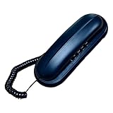 CeaBulo Wandmontiertes Schnüre Telefon Retro Festlines Telefon Mit Letzter Nummer Redial Festes Telefon Für Wohnzimmer Büro Horee