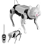 Besreey Intelligenter Roboterhund, Fernbedienung Mit Interaktiven Tastsensoren Roboter Haustier, RC Roboter Spielzeug Für Mädchen Ab 3 Jahren Indoor Outdoor Spielspaß