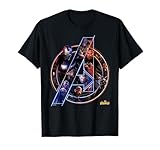 Marvel Avengers: Infinity War Neon Team Grafik T-Shirt T-Shirt