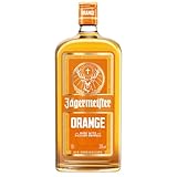 Jägermeister ORANGE – 1 x 1l Premium Kräuterlikör 33% Vol. – Fruchtig-frisch mit Citrusöl-Extrakt aus sonnengereiften sizilianischen Orangen – 56 erlesene Kräuter – Das Original aus Wolfenbüttel