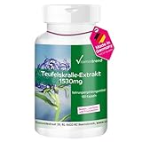 Vitamintrend Teufelskralle Kapseln hochdosiert 1530mg Extrakt, 180 Stück, Harpagophytum, veganes Nahrungsergänzungsmittel ohne Zusätze, in Deutschland hergestellt