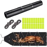 Schlitten für Schnee, kratzfest, Versandzubehör, flexibel mit Seil für den Versand von Kies, Wintersport, Outdoor, Eisfischen, Gartenarbeit, Jagd