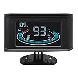 PXQPYMATX H 2 in 1 LCD Auto digital. ALARM Kraftstoffanzeige + Voltmeter Volt Wasser 12V / 24V Universal Digital BrennstoffebeneMotorcycle Brennstoffzählerteile Tankanzeige