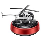 Solar-Auto-Lufterfrischer, Helikopter-Lufterfrischer Auto|Niedlicher Raumschiff-Ornament-Lufterfrischer | Langanhaltender Duft, Aromatherapie-Diffusor, Auto-Luftreiniger zur Reinigung von Ge