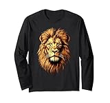 Löwe Raubkatze Löwenmähne Löwen Liebe Wilde Löwen Langarmshirt