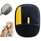 1 Packung statische Entfernungshandschuhe für Tierhaare, Katzenpflege, Hundewaschhandschuhe, doppelseitige Haustierpflege-Handschuhe, wiederverwendbar, elektrostatischer Haarentferner