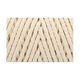 Schachenmayr Macramé 3 Mm - Farbe: Cream (00002) - 250 g/ca. 65 m Wolle