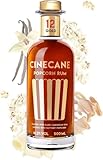 CINECANE Popcorn Rum Gold 12 | 41,2% | 0,5L | Karibischer Rum | Destilliert mit echtem Popcorn