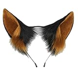 Haarreif in Form von Hunden in Ohrform, Cosplay, Anime-Charakter, vielseitig, Bankette, Hunde-Stirnbänder für Teenager, Frauen, Tiere, Mädchen, Erwachsene, zum Waschen des Gesichts
