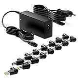 Zolt 90W Universal Laptop Ladegerät Netzteil 15V 16V 18.5V 19V 19.5V 20V DC Netzteil für HP Dell Acer Asus Lenovo Toshiba Samsung Sony, 15 DC-Anschluss