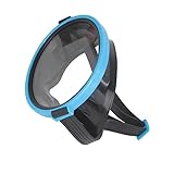 BESPORTBLE 1 Stück Tauchmaske Blau wasserdichte Schwimmbrille Aus PE Mit Antibeschlag Funktion Für Klares Sichtfeld Beim Tauchen Und Schwimmen Inkl Weichem Brillenetui