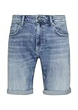 QS Herren 2147131 Jeans Bermuda, Regular Fit, blau 54Z5, 30