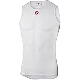 CASTELLI Herren Core Mesh 3 Sleeveless Maglietta, Weiß, L-XL EU
