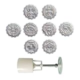 Delicate Moon Cakes Form Press 50 G Gebäckform Mit 8 Stempel Zum Backen Von Spaß Und Kreativer Keksdekoration