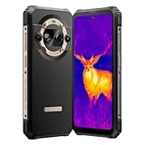 Blackview BL9000 PRO 5G Wärmebild (Lepton 3.5) Outdoor Smartphone, Dimensity 8020 36GB+512GB, 6,78'' FHD+, 50MP+50MP Kamera, IP68 IP69K Android 14 Handy Ohne Vertrag, 120W Schnellladung, NFC Gold