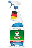 Motten Abwehr-Spray gegen Lebensmittelmotten & Kleidermotten [1000 ml] - Mottenspray für Kleiderschrank, Teppich, Textilien & Küche - als Alternative zu Mottenfalle oder Schlupfwespen
