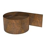 Hemousy Gartenkantenschutz | Rasenkante Begrenzung,10 Meter Metall Zierzaun Für Terrasse Wege Garten Außenbereich