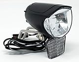 CBK-MS LED Fahrrad Frontscheinwerfer 75 Lux Fahrradlicht vorne mit Standlicht und Einschaltautomatic