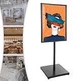 FUROMG Kundenstopper A1 Werbeaufsteller,Plakatständer Werbetafel Werbeträger Gehwegaufsteller Plakataufsteller,Display Ständer Infoständer für Hochzeiten Messen Einzelhandel Menüs