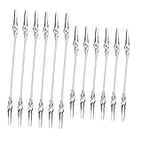 LOLIPPYY 12 Stück Teiliges Doppelseitiger Krokodilklemmen Fotohalter Notizenhalter Memo Clip für Büro Schule Zuhause Kompakt und Stabil