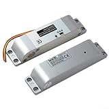FACULX Elektrisches Fallriegelschloss, DC12/24 V, ausfallsicherer Modus, elektronisches Türschloss, für Zugangskontroll-Sicherheitssystem, mit einstellbarem Verzögerungs-Timer