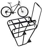 Xijobido Rennrad Frontgepäckträger | Aluminiumlegierung Fahrrad Vorderträger,Fahrradzubehör für Gepäck Fitness Angeln Backpacking Camping Outdoor Sport Familie und Freunde