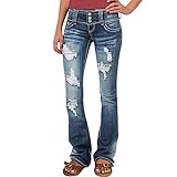 Cocila Blitzangebote des Tages Sommerhose Damen Weiß Sporthose Braun Leggings Ohne Gummibund Fleecette Strumpfhose Thermo High Waist Hose Legging Blickdicht 80Er Sport Outfit Hight Wasserdicht Lange