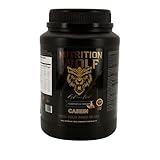 Nutrition Wolf Casein Protein Pulver, Langsames Eiweiß für Muskelaufbau, Regeneration & Muskelerhalt, 1000g Cookies & Cream