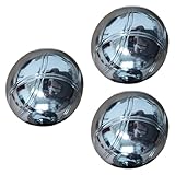 ＡＷＨＡＯ Boccia Kugeln Set, Robuste Rasenbälle Aus Edelstahl für Outdoor