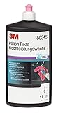 3M 80345N Polierpaste Polish Rosa Hochleistungswachs, 1000 ml