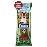 DeliBest DentaBone Hirsch I Kauknochen Hund leicht verträglich ohne Gluten I Kaustange Hund für Zahnreinigung I Hundesnacks für groß und klein I Hundekauknochen 1 x 100 g