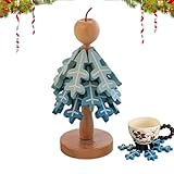 Untersetzer aus Holz, hitzebeständige Halterungen für heiße Töpfe, Untersetzer aus Holz für Töpfe in Baumform – für Restaurant, Zuhause, Pfannen, Getränke, Teller