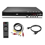 Ujjdwiurgh DVD-229 VCD CD CD-Disc Player-Maschine Multimedia Home DVD-Box mit Remote-USB HD 1080p Media Player EU-Stecker