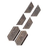 KONTONTY 1 Satz Gewicht der Auswuchtgewicht für kabellose angemessenes Gewicht für die Gewicht für Gaming- Gewicht der drahtlosen Ersatz Zubehör Metall Schwarz