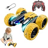 RC Defectors, RC Defector, 360-Grad-Rotation, doppelseitig, 4WD Car mit Licht und Spray, 2,4 GHz Auto, wiederaufladbar, für Jungen und Mädchen, Geburtstag