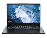 Lenovo IdeaPad 1 Notebook, 1,5 kg, FHD-Display 15,6 Zoll (39,6 cm) – (Intel Celeron N4020, integrierte Grafikkarte, 4 GB RAM, 128 GB SSD, WiFi 6, Windows 11, Microsoft 365) – Abyss Blue