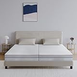 EGO HOME Matratze 100x200 cm H3 & H4 18 cm Höhe- 9-Zonen Matratze aus Kaltschaum - Hypoallergen & Antibakteriell - Oeko-TEX® Zertifiziert - Bezug abnehmbar & waschbar, Beidseitig Verwendbar