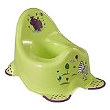 keeeper Hippo Babytopf, Ab ca. 18 Monate bis ca. 3 Jahre, Anti-Rutsch-Funktion, Adam, Grün