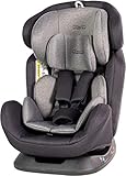 Booboo Fino Kinderautositz und Reboarder für alle Altersklassen - Gruppe 0+/1/2/3 (0-36 Kg) Dark Grey Melange
